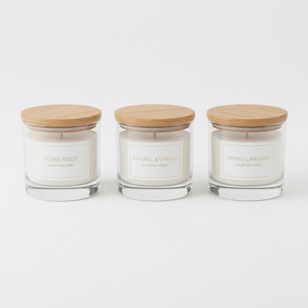 Scented Soy Candle Set