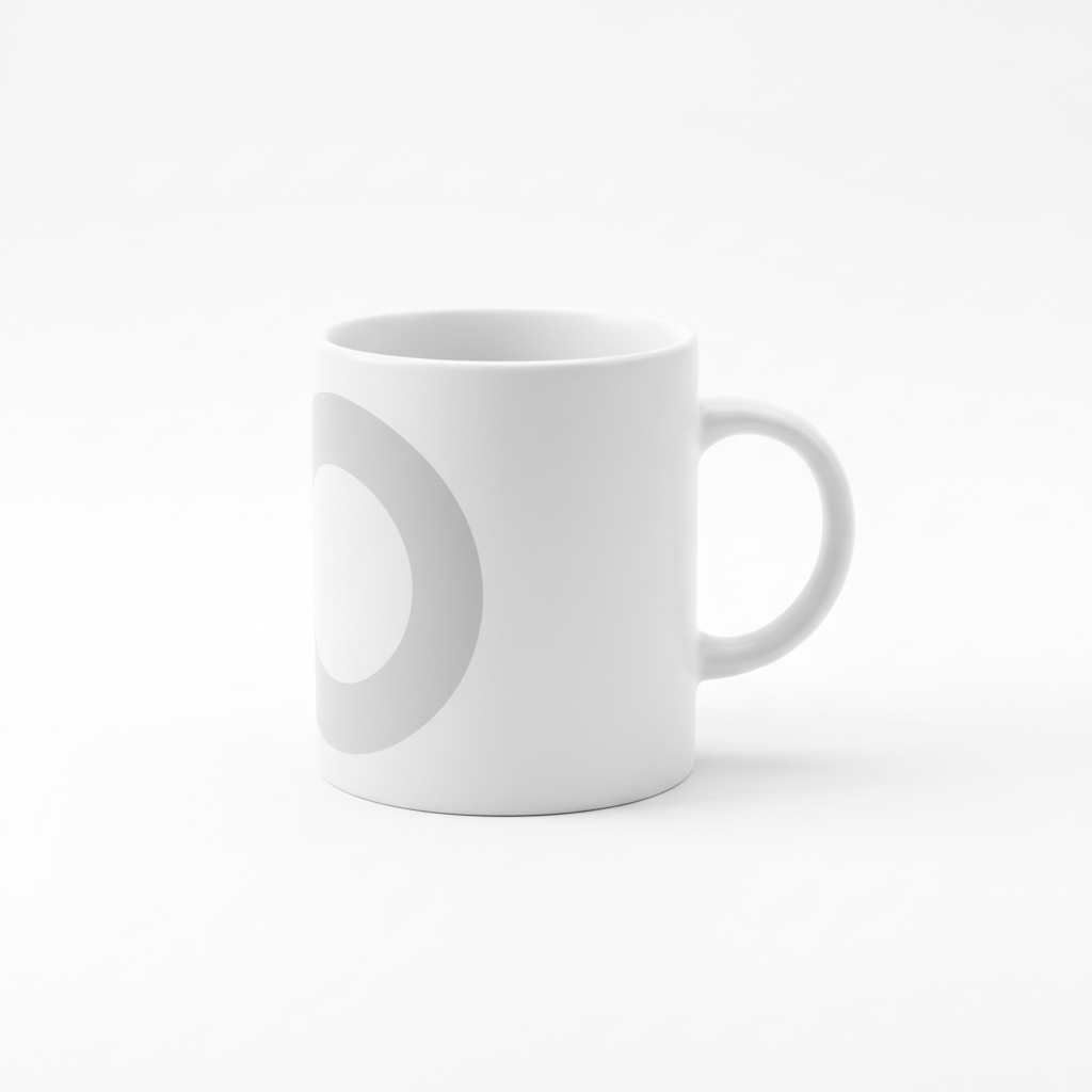 Minimalist Ceramic Coffee Mug